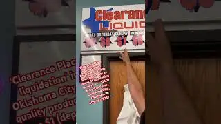 &lsquo;Clearance Place liquidation&rsquo; in Oklahoma City #liquidation #ebay #flipping #shop