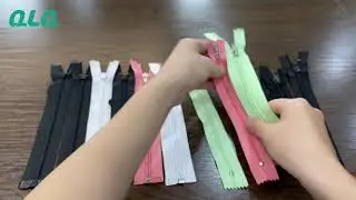Nylon Zipper Open End and Close end Custom Nylon Zipper For Garment and Bag