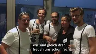 5Achterl in Ehr'n gratulieren Frau Bock zum Geburtstag