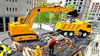 Mega City Road Construction Games 2019 - Best Android GamePlay