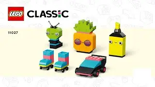 LEGO instructions - Classic - 11027 - Creative Neon Fun