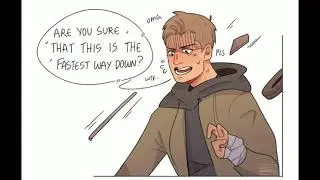 Long Way Down (A Resident Evil Comic Dub)