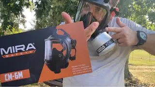 MIRA CM-6M Full Face respirator and filters review