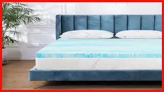 Great product -  Mattress Topper for Full Bed, Gel Swirl Memory Foam Soft Bed Topper for Back Pain,