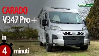 Carado V347 PRO+: letti gemelli e living rivoluzionario
