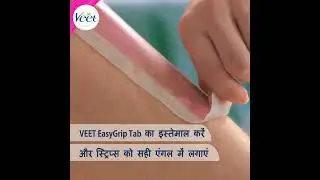 How to 'WAX LIKE A PRO' WITH VEET PROFESSIONAL WAX STRIPS [Hindi]