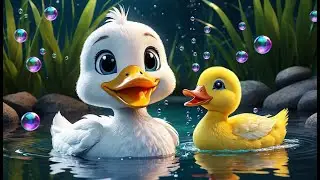Quacky Ducks and Swishy Fish | Fun Animal Song for Toddlers | Ducks and Fish Nursery Rhyme