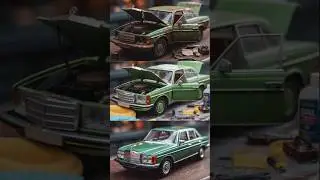 Mercedes W140 diecast model Restoration | Classic S-Class Revival