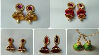 Latest Earrings Collection | Latest Silk Thread Earrings | Earring Designs | uppunutihome