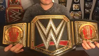 WWE CHAMPIONSHIP DANIEL BRYAN SIDE PLATES UNBOXING!!