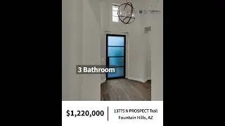 JUST SOLD in Gated Adero Canyon Fountain Hills, AZ Modern New Construction 🔥🔥