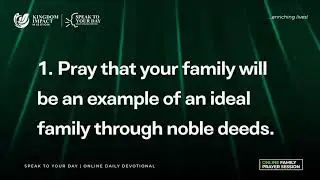 Morning Prayer: Speak to Your Day | Daily Devotional with Pastor Ojuh | Jan 24, 2026