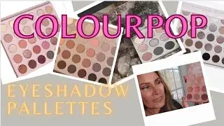 Colourpop Eyeshadow Pallettes Product Review | Best shades for every eye color!