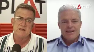 Sean Plunket Interviews New Police Commissioner Richard Chambers
