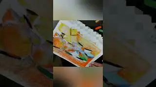 #art #artist #creative #subscribe #mix media #chalk pastels #divided section #distortion #drawing
