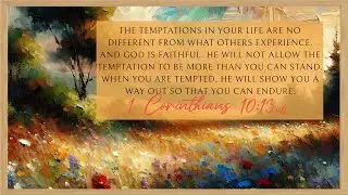 Daily Scripture For Today Memorization Christian Framed Art Silent Screensaver Wallpaper