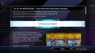 1 Year Anniversary Packs Opening Yu-Gi-Oh! Master Duel
