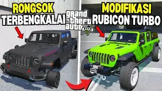 Aku Modifikasi Mobil Jeep Rubicon Langka Untuk Ikut Konvoi Offroad - GTA 5 MOD