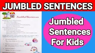 Jumbled Sentences # Sentence reordering for class-1