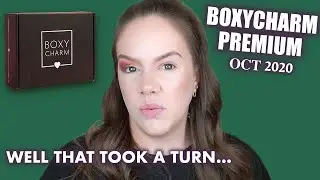 BOXYCHARM PREMIUM | OCT 2020 | UNBOXING, TRY ON & HONEST THOUGHTS