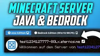 Minecraft Bedrock & Java Server erstellen und zusammen mit Freunden spielen kostenlos - Anleitung