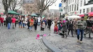 Street Music in Brussel, Belgium