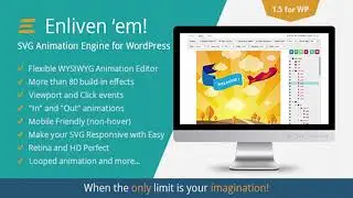 Enliven 'em! - SVG Animation Engine for WordPress | Codecanyon Scripts and Snippets