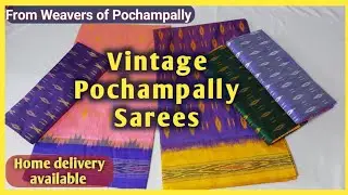 Latest Pochampally silk sarees collection | Ikkat silk sarees | pattu sarees - Shilpa fashion tv