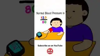 Normal Blood Pressure range #shorts #NormalBloodPressure