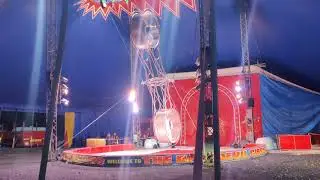 Courtney Daredevil Circus. (The Wheel of Death) #circus #mustwatch
