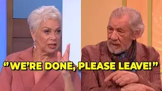 Ian McKellen Kicked Off Loose Women After Heated Exchange With Denise Welch
