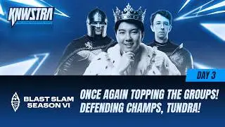 KNWSTRA | Pre-Game Prediction Show| Blast Slam VI | 3rd Episode
