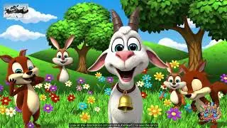 Billy the Bleating Goat 🎵 English Kids Song about the Goat 🎵 Animals Song #EKM