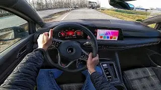 2021 VW Golf 8 GTD - pov test drive