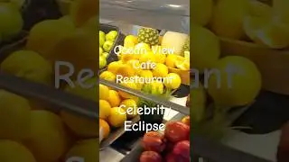 Dive into the Ocean View Cafe Restaurant on Celebrity Eclipse Cruise ship. #celebritycruises