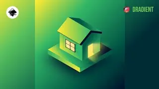 Speed Art || Isometric house illustration || Inkscape 1.0