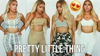 HUGE &pound;400 PRETTY LITTLE THING TRY ON HAUL | SUMMER/FALL