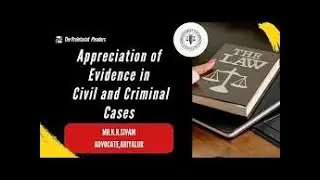 Determination of Cases by Court/Appreciation of Evidence  Lecture in Kannada - Adv.Dr.G.Purushotham