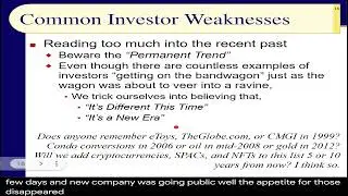 BUS123 Chapter 06 - Investor Psychology, Active vs Passive, Investing All Stars - Slides 14-33 Spr22