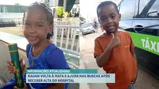 KAUAN VOLTA À MATA E AJUDA NAS BUSCAS APÓS RECEBER ALTA DO HOSPITAL