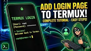 Secure Termux with a Login Page! | Customize Termux