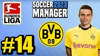 SM23. Карьера за Боруссию Дортмунд #14. Первый матч 1/8 ЛЧ против Монако. Резервисты в порядке.
