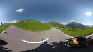 360&deg; VR on a bike