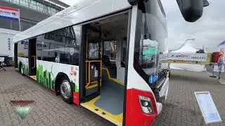 2023 Ikarus 120e Electric Bus Interior And Exterior Walkaround IAA Transportation 2022 Hannover
