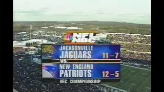 1996 AFC Championship Jaguars at Patriots #NFL