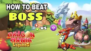 BOSS DRAGON VS NORMAL DRAGON IN DRAGON MANIA LEGENDS |#dml#bossdragon