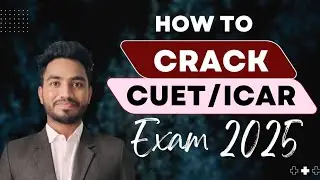 CUET ICAR-UG 2025 🔥How to Prepare for CUET✅@TheStudyAttic786#cuet2025update #cueticar#cuet2025