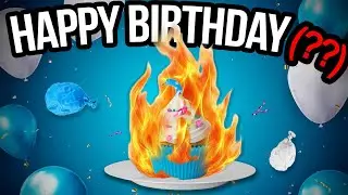 I Made You a Birthday Card&hellip; and It Caught Fire