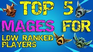 TOP 5 MAGES FOR LOW RANKED PLAYERS!! Top 5 Guide | Smite Conquest