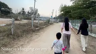Today’s Vlog is Handled by My Sister 🤍😍 / Chowkur Shechak Tour #tibetanvlogger #vlogger #viral 